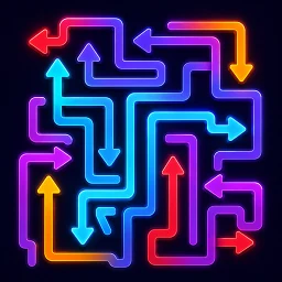 箭头解谜：点击益智游戏 图标